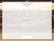 Tablet Screenshot of hotelleriad.com